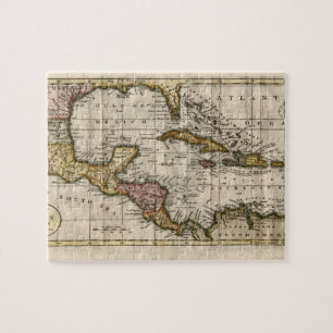 1790 Map of The West Indies by Dilly and Robinson