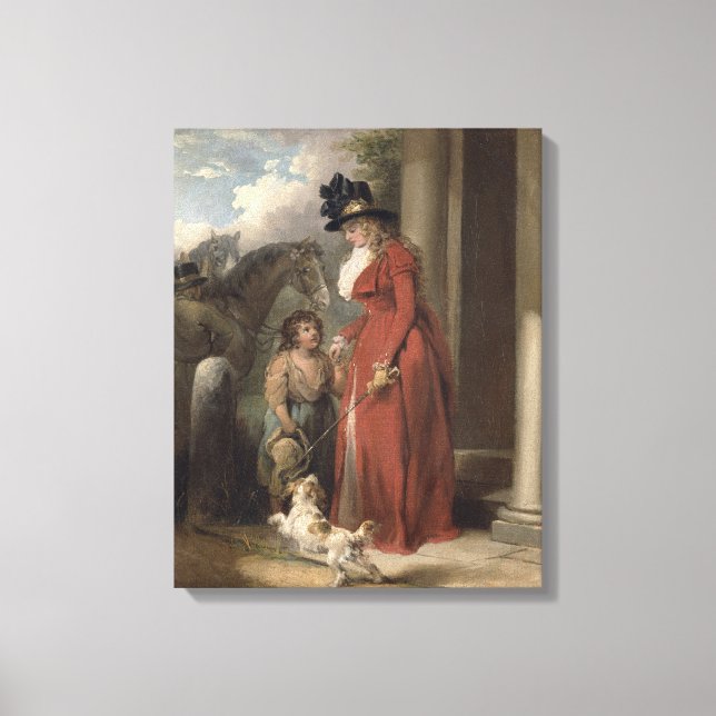 1790 (Öl auf Leinwand) Leinwanddruck (Vorderseite)