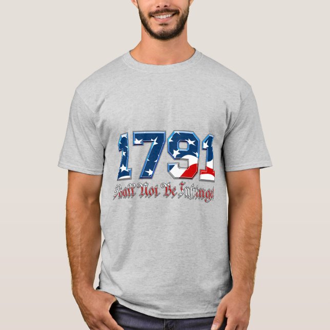 1791 T-Shirt (Vorderseite)