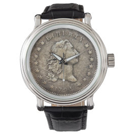 1794 Blasen-Silber-Dollar - Sehen Armbanduhr