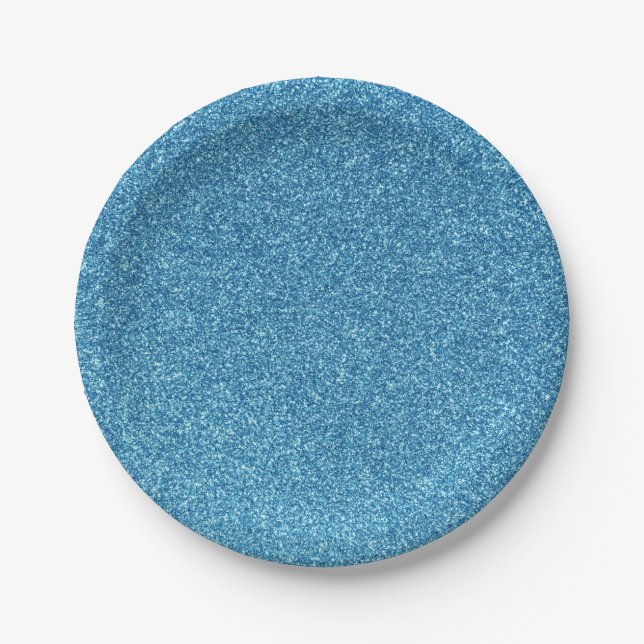 17 coole blaue pappteller (Vorderseite)