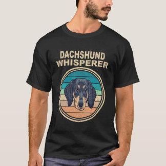 17 Dackelflüsterer Vintage T-Shirt