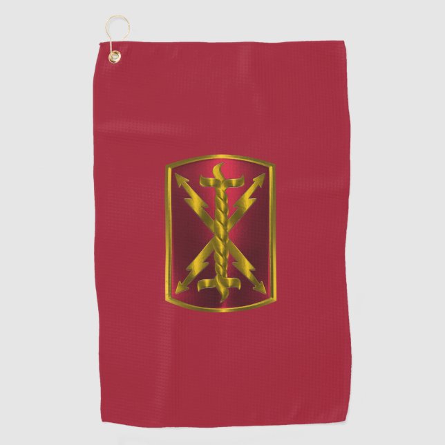 17. Field Artillery Brigade "Thunderbolt" Golfhandtuch (Vorderseite)