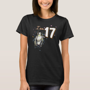 17. Geburtstag Pinguin Fan T-Shirt