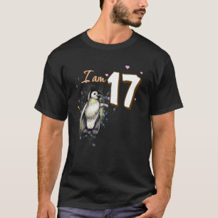 17. Geburtstag Pinguin Fan T-Shirt