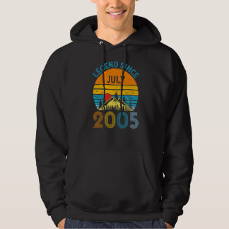 17. Geburtstagsfeier Seit Juli 2005 Vintag 17 Ye Hoodie