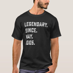 17. Geburtstagslegendär seit Mai 2005 17 Jahre T-Shirt