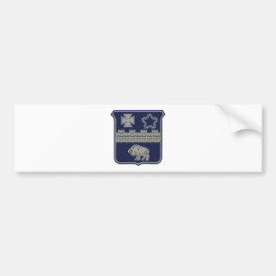17. Infanterie-Regiment-Militär bessert aus Autoaufkleber