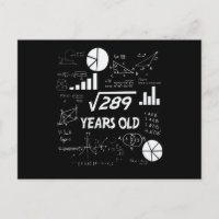 17 Jahre alter Tag Geeky Mathe 17. Geburtstag Gesc