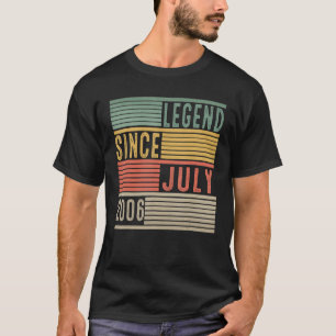 17 Jahre alter Teenager Legend seit Juli 2006 17th T-Shirt