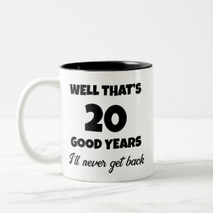 17 Jahre Betriebsjubiläum Lustig Zweifarbige Tasse