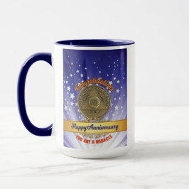 17 Jahre Erholung Münzjubiläum Sie sind ein Wunder Tasse