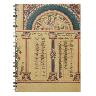 17. Jahrhundert belichtetes Manuskript Notizblock