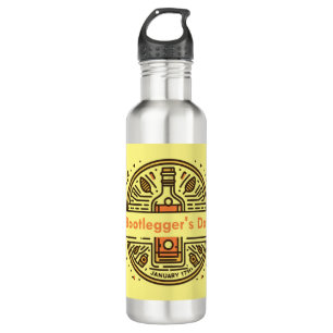 17. Januar - Bootlegger's Day Edelstahlflasche