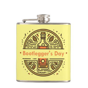 17. Januar - Bootlegger's Day Flachmann