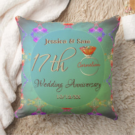 17. Karnelscher Hochzeitstag Kissen