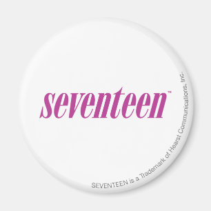 17 Logo-Lila Magnet