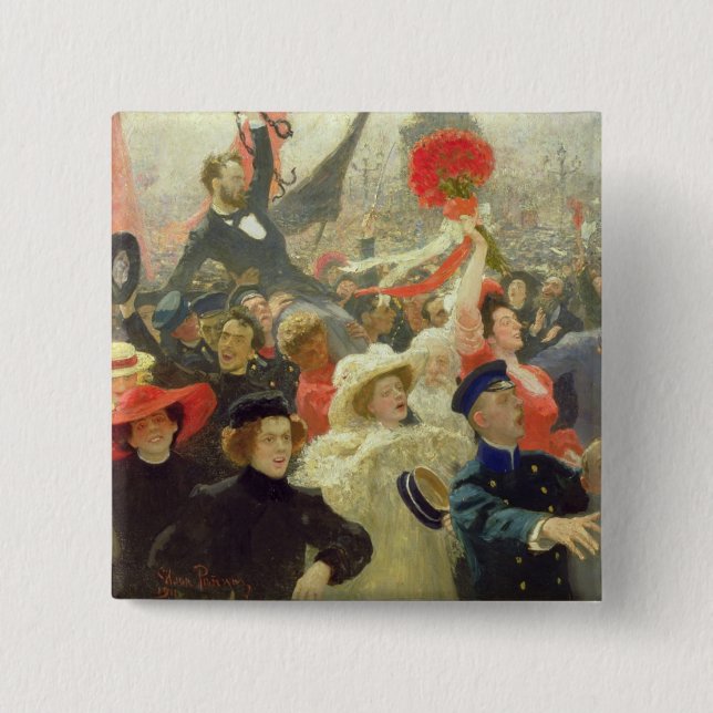 17. Oktober 1905 Button (Vorderseite)