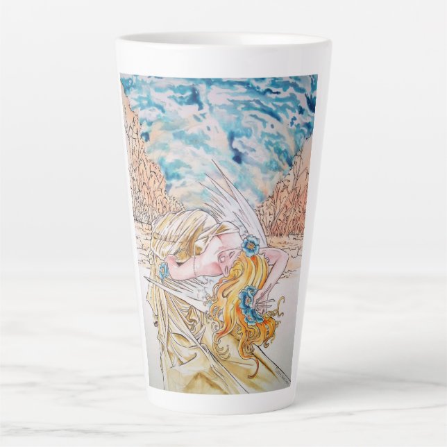 17 oz Latte Mug - Shades of Angels Collection de l (Devant)