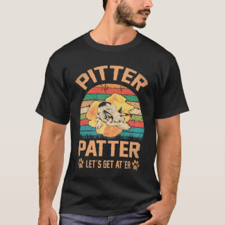 17 Pitter Patter Lass uns ran Deutsche Schäferhund T-Shirt