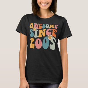 17th Birthday Gifts Awesome Since 2005 17 Years Ol T-Shirt