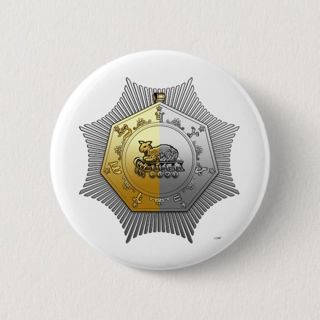17th Degree: Knight of the East and West Button (Vorderseite)