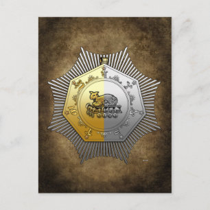 17th Degree: Knight of the East and West Postkarte