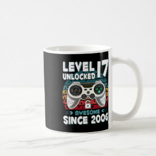 17yr Bday Son Boy Funny Gamer 17. 17. Kaffeetasse