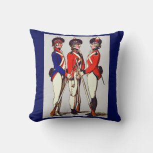 1803 London Volunteers Print Kissen