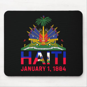 1804 Haiti Insel Süß Haiti Unabhängigkeitstag  Mousepad
