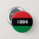 1804 Haiti Panafrikanische Farben Button (Vorne & Hinten)