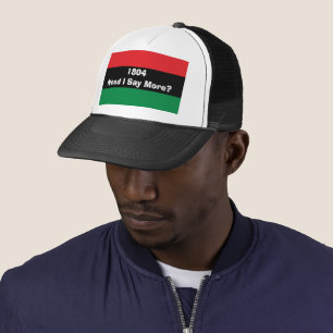 1804 Haiti Panafrikanische Farben Truckerkappe