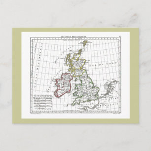 1806 Karte - Les Isles Britanniques