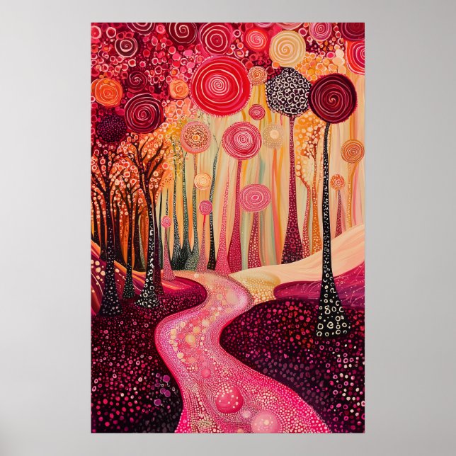 1808 Cosmic Surrealist Dreamscape Poster (Vorne)