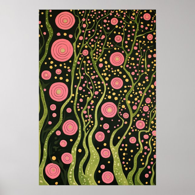 1819 Cosmic Surrealist Dreamscape Poster (Vorne)