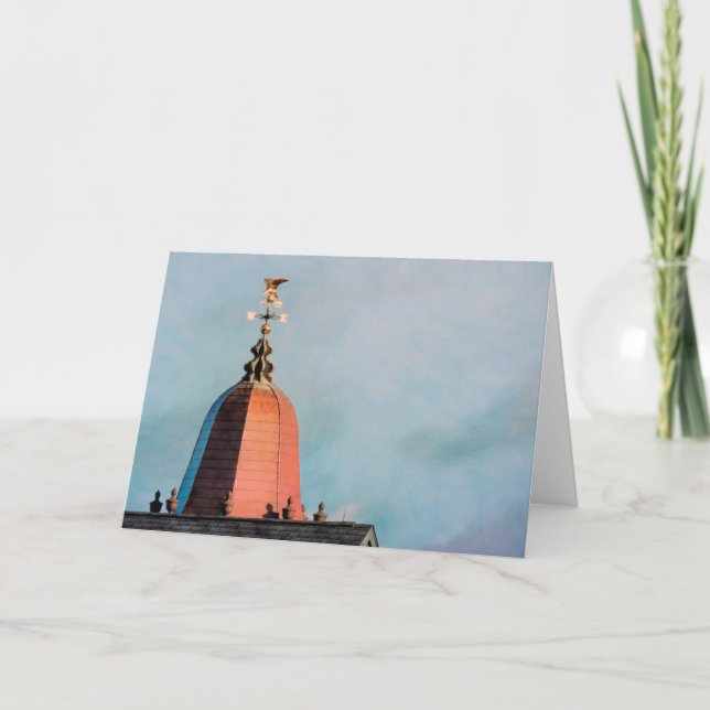 1820 Courthouse cupola 2020 Karte (Vorderseite)