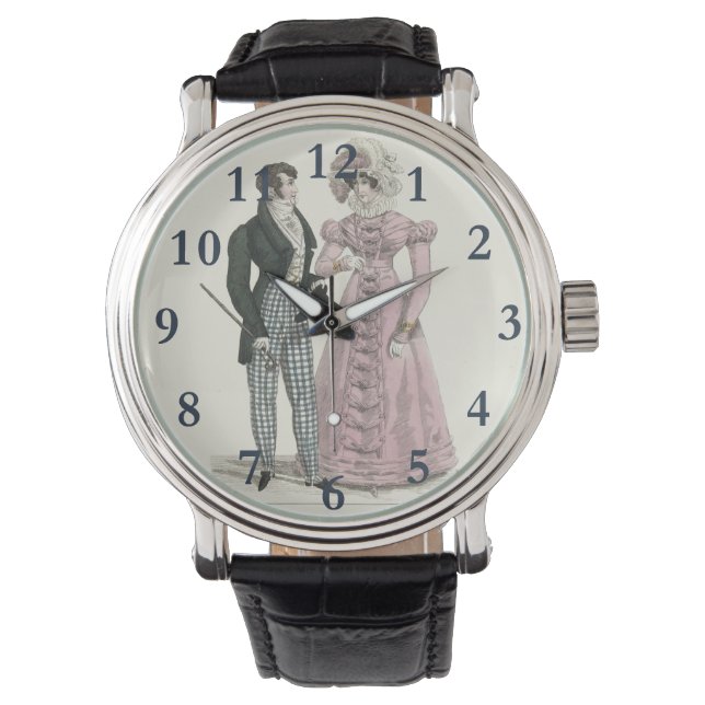 1823 Die antike Hochzeitsmännin-Mode Armbanduhr (Vorderseite)