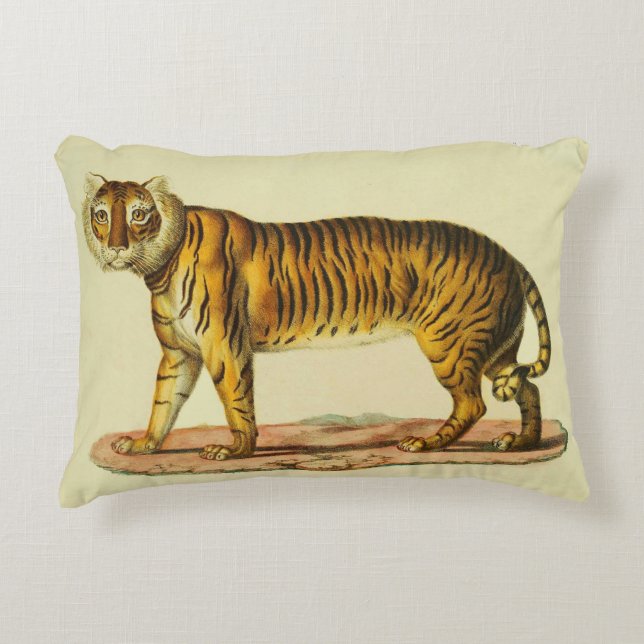 1824 Tigerdruck Dekokissen (Vorderseite)