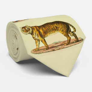 1824 Tigerdruck Krawatte