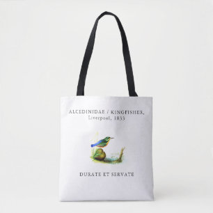 1833 Liverpool Archiv   Eisvogel Mittlere Leinwand Tasche