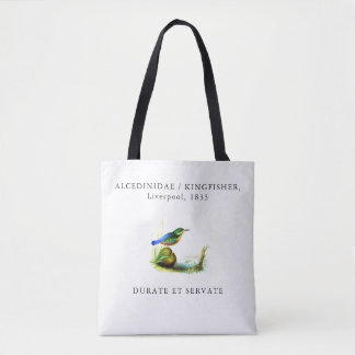1833 Liverpool Archiv | Eisvogel Mittlere Leinwand Tasche