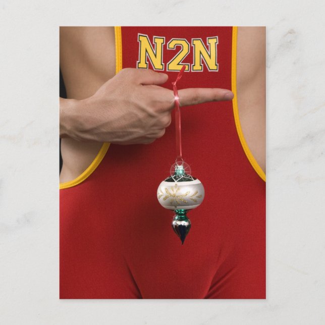 18352 Christmas Feiertagspostkarte (Vorderseite)