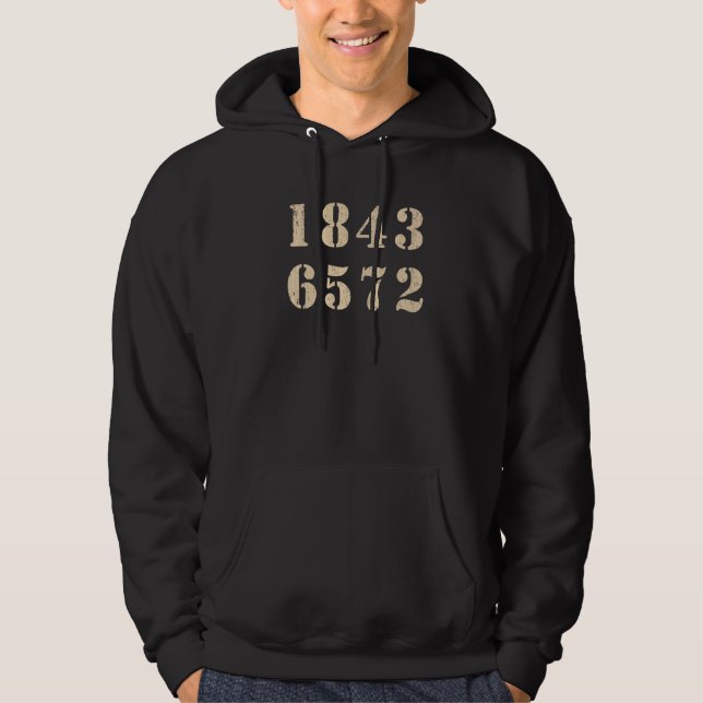 18436572 Firing Order Small Block Engine V8 Big Bl Hoodie (Vorderseite)