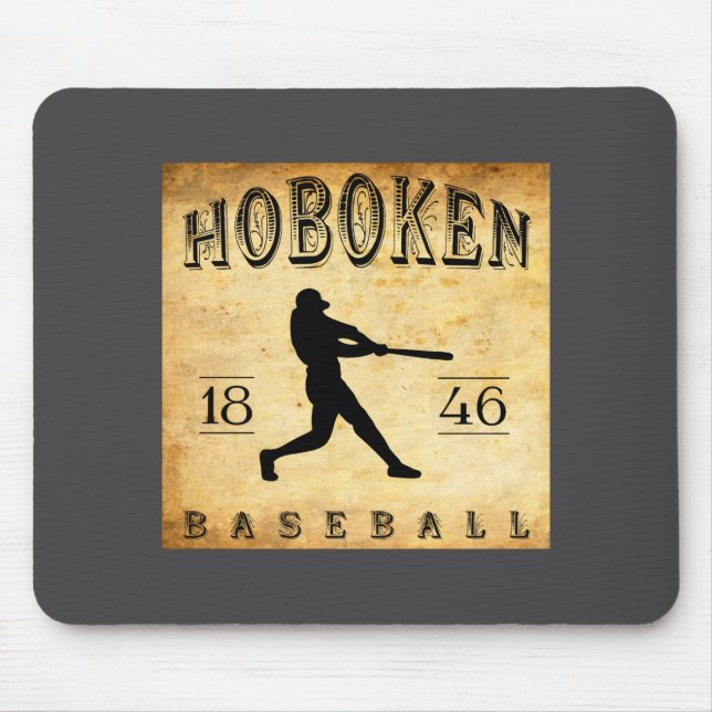 1846 Hoboken New Jersey Baseball  Mousepad (Vorne)