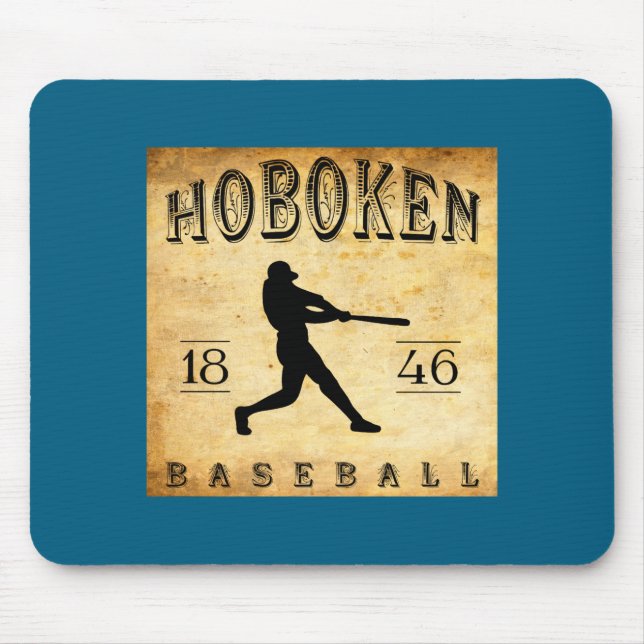 1846 Hoboken New Jersey Baseball  Mousepad (Vorne)