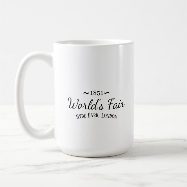 1851 Victorian Commemorative Mug - Gift Kaffeetasse (Links)