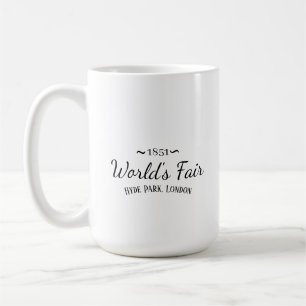 1851 viktorianischer Gedenkbecher - Geschenk Kaffeetasse
