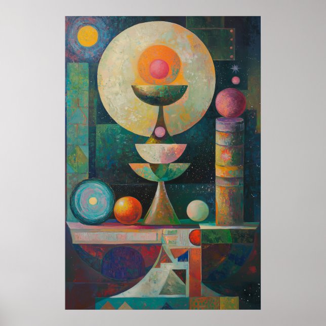 1854 Dreamartiger Fluss Poster (Vorne)