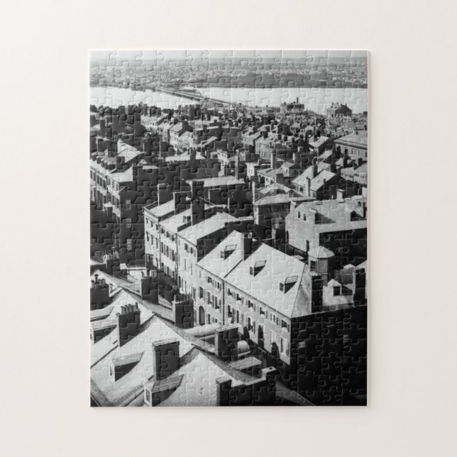 1859: Die Stadt von Boston, Massachusetts (Vertikal)