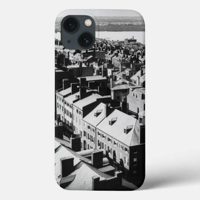 1859: Die Stadt von Boston, Massachusetts Case-Mate iPhone Hülle (Rückseite)